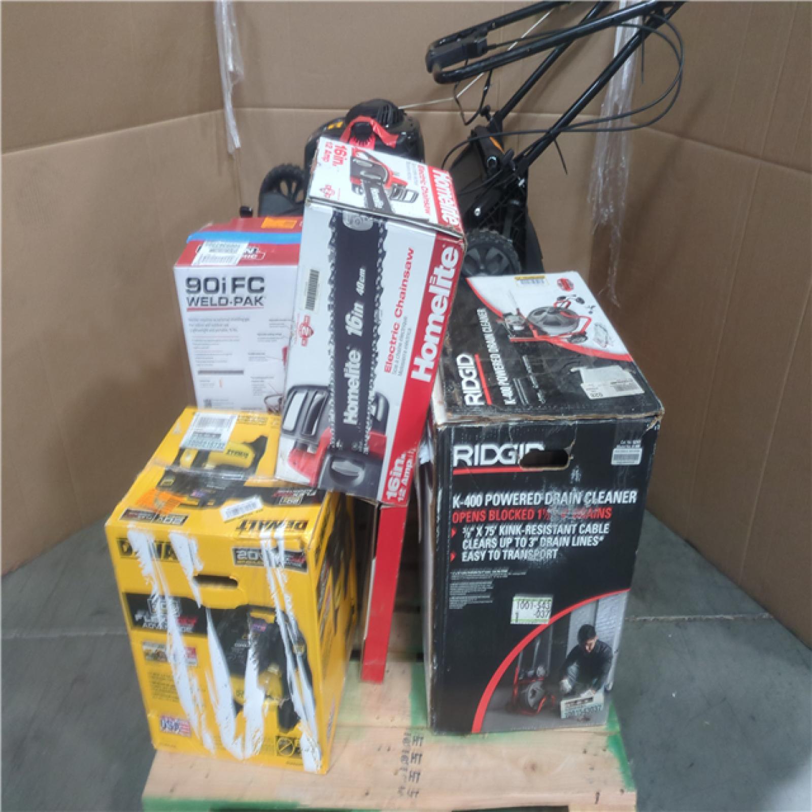 California AS-IS OUTDOOR POWER EQUIPMENT