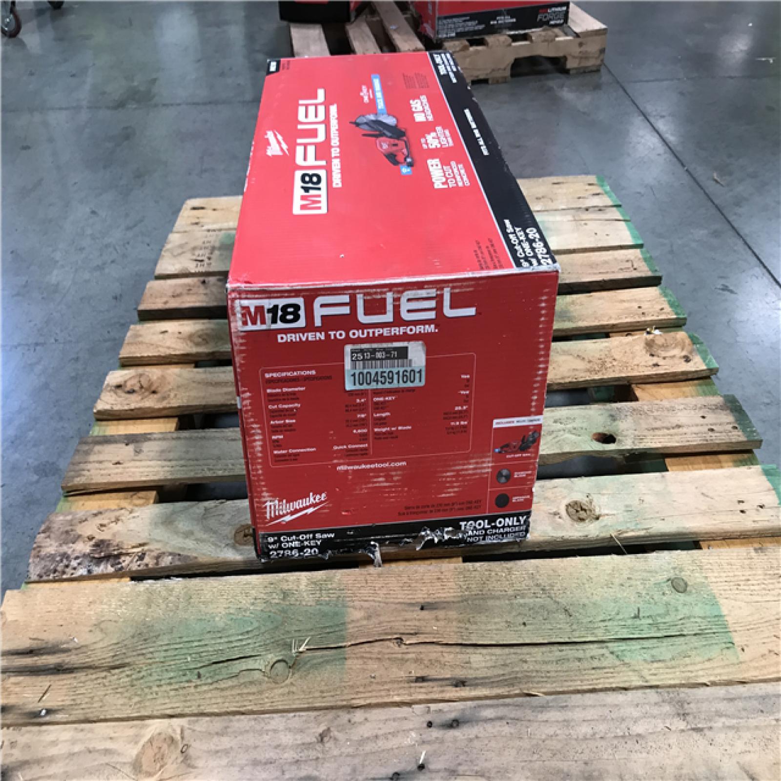 CALIFORNIA AS-IS Milwaukee Cut-Off Saw