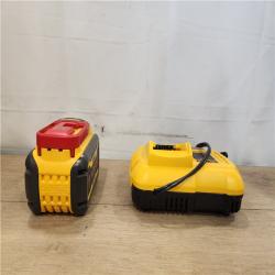 AS-IS- DEWALT 20V/60V MAX FLEXVOLT Lithium-Ion 9.0Ah Battery and Charger Starter Kit