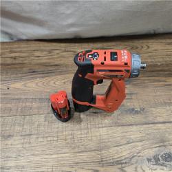 AS-IS Milwaukee M12 FUEL 12V Lithium-Ion Brushless Cordless 4-in-1 Installation 3/8 in. Drill Driver Kit with 4-Tool Heads
