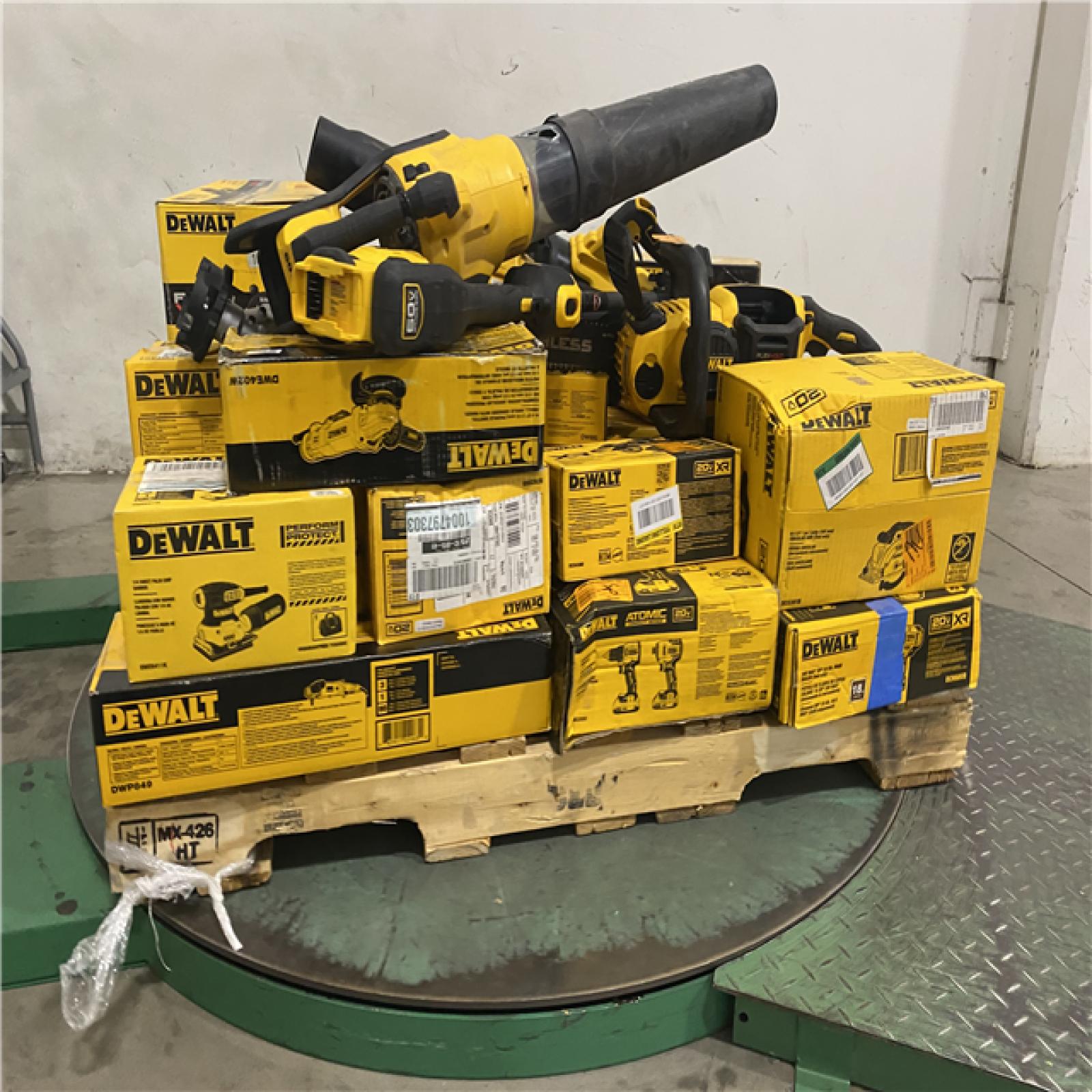 Dallas Location - As-Is DEWALT Tool Pallet