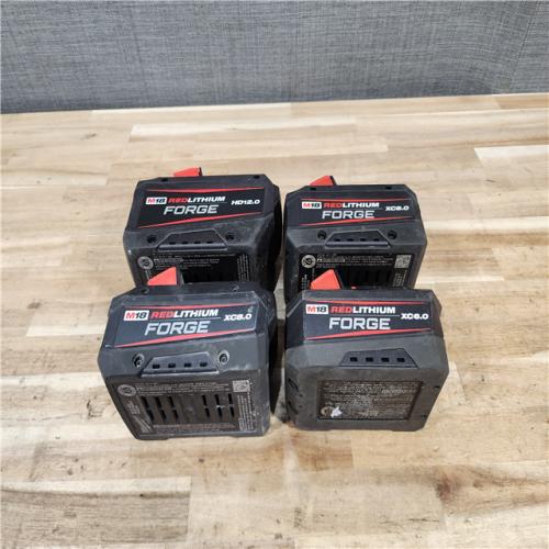 HOUSTON LOCATION - AS-IS MILWAUKEE FORGE BATTERY PACK QTY - 4