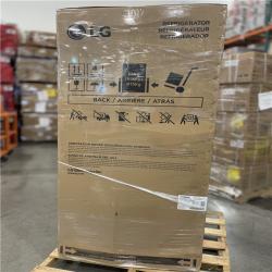 DALLAS LOCATION - LG 20 cu. ft. 30 Inch Wide Top Freezer Refrigerator - Stainless Steel