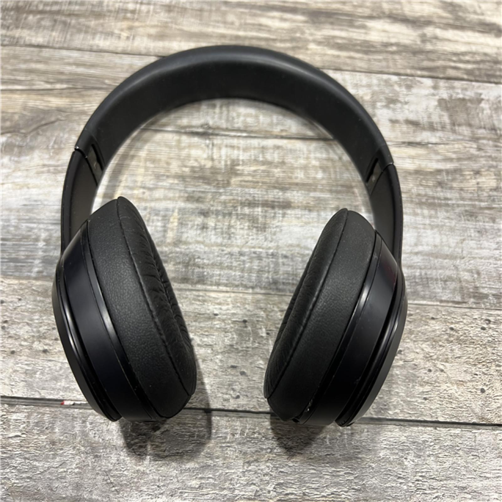 AS-IS Beats Solo3 On-Ear Wireless Headphones-BLACK