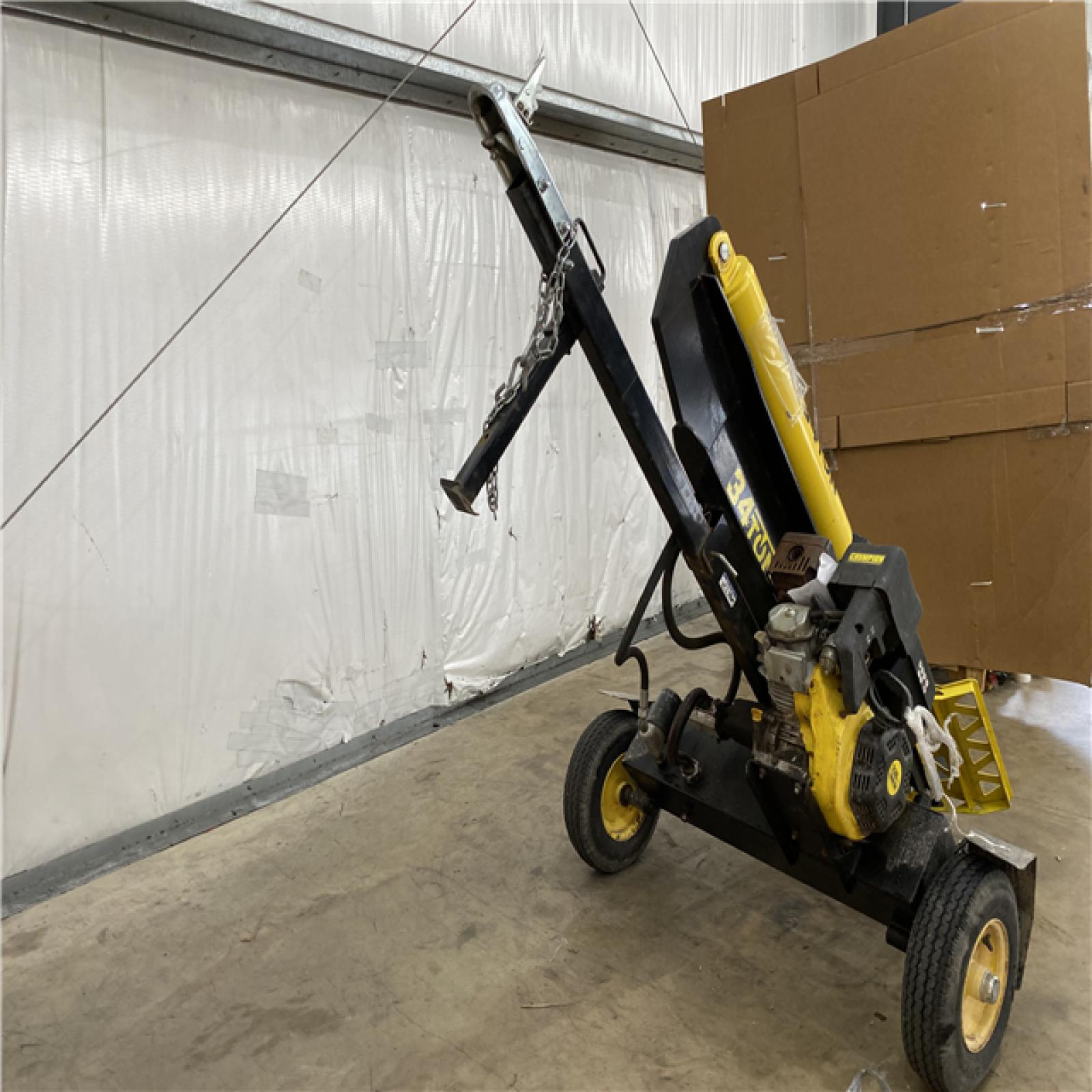 Houston Location - AS-IS Champion 34 Ton Log Slitter