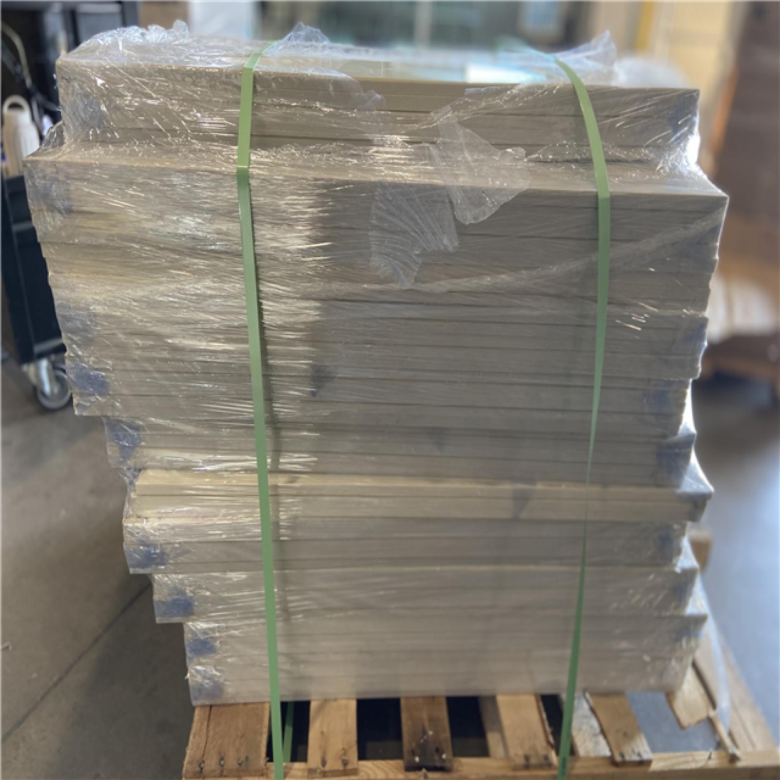 DALLAS LOCATION - MSI Beige Single 6 in. x 37 in. Polished Engineered Marble Threshold Tile Trim (3.08 ln. ft./Each) - 240 UNITS