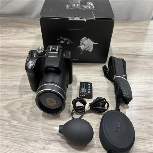 AS-IS NBD S205 64MP 5K Autofocus Digital Camera