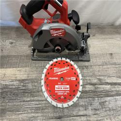 AS-IS Milwaukee FUEL 18V Lithium-Ion Brushless Cordless 7-1/4 in. Circular Saw (Tool-Only)