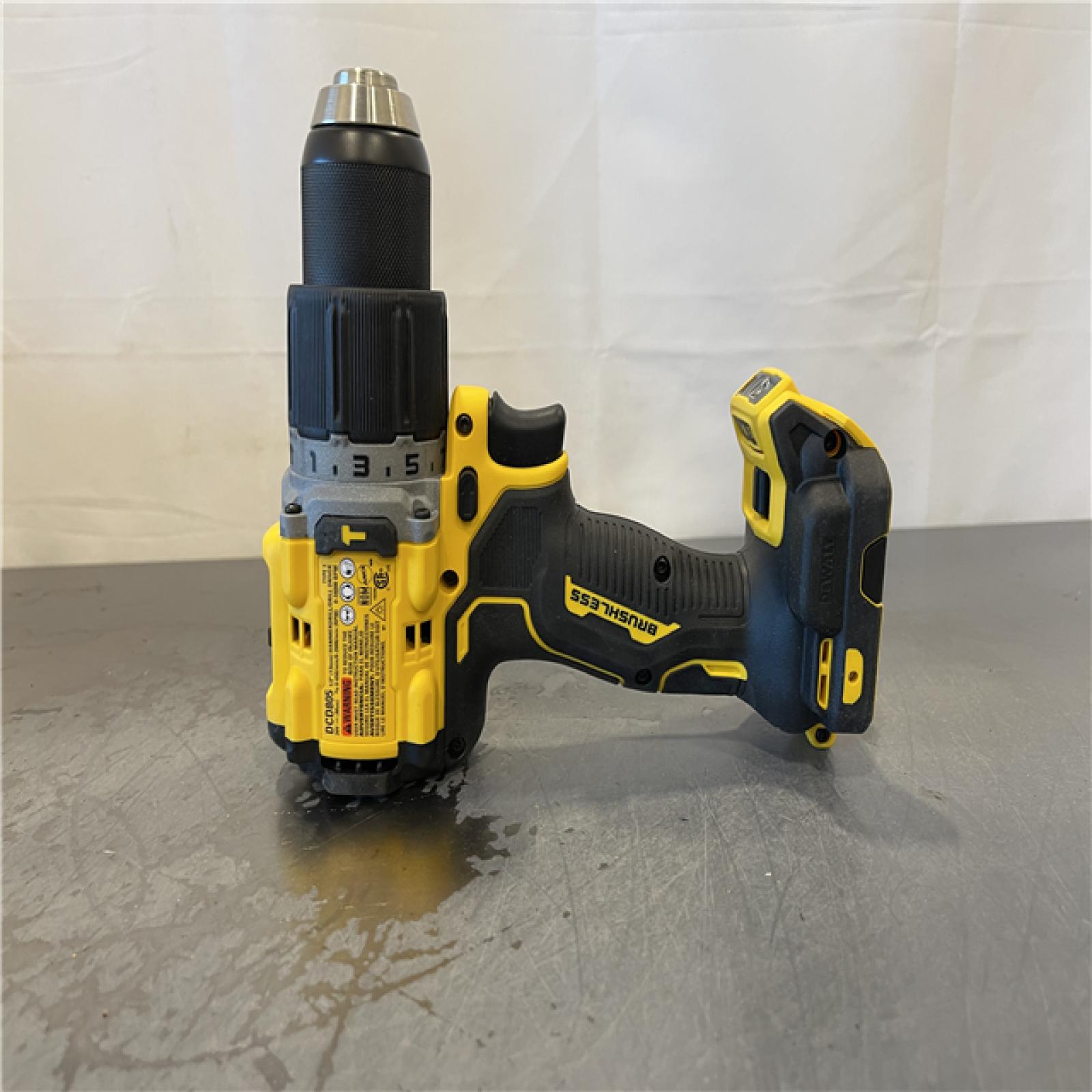 AS-IS - DEWALT 20V Compact Cordless 1/2 in. Hammer Drill
