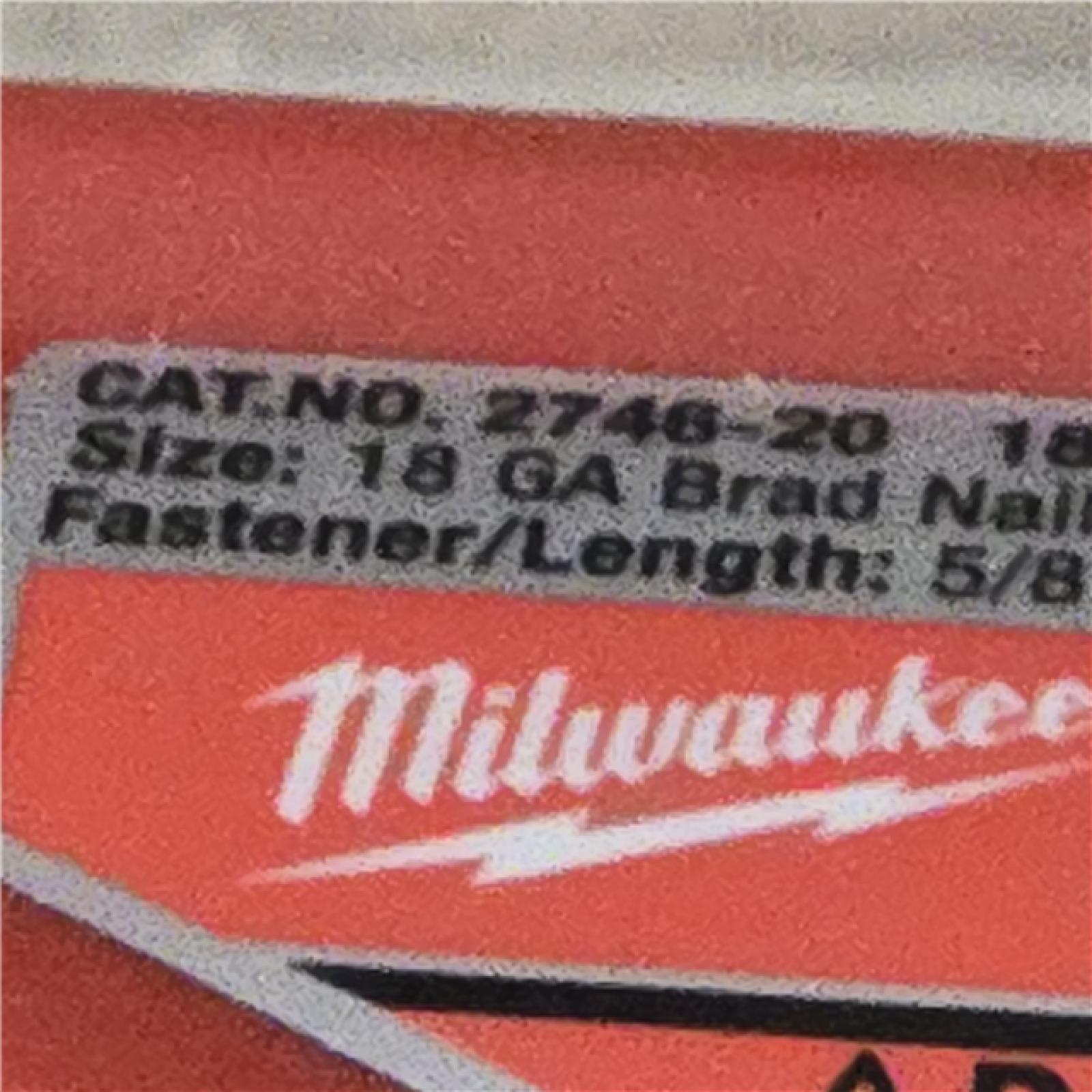 AS-IS Milwaukee M18 FUEL 18 Gauge Brad Nailer (TOOL ONLY)