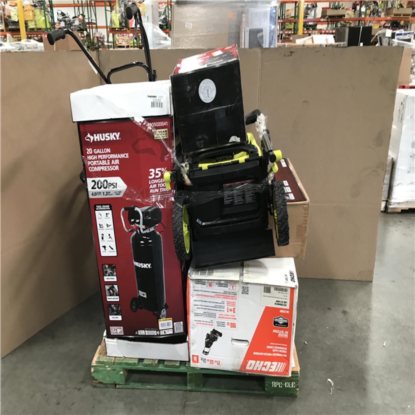CALIFORNIA AS-IS OUTDOOR POWER EQUIPMENT