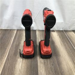 AS-IS Milwaukee 18V Lithium-Ion Brushless Cordless Compact Drill/Impact Combo Kit