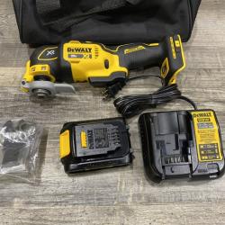 LIKE NEW - DEWALT 20V MAX XR Cordless Brushless 3-Speed Oscillating Multi Tool Kit