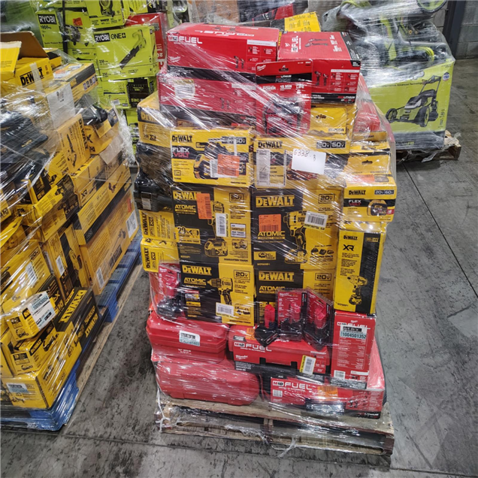 Pittston Location As-Is Power Tools Partial Truckload (10 Pallets) 6338-B