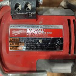 HOUSTON LOCATION - AS - IS Milwaukee FUEL 18V Lithium-Ion Brushless Cordless Super SAWZALL Orbital Reciprocating Saw (Tool-Only)