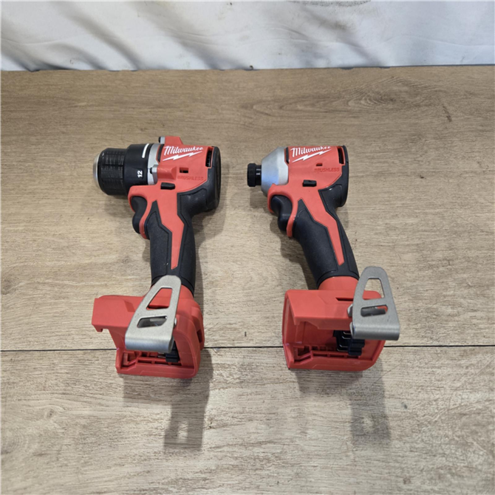 AS-IS Milwaukee 18V Cordless Compact Drill/Impact Combo Kit