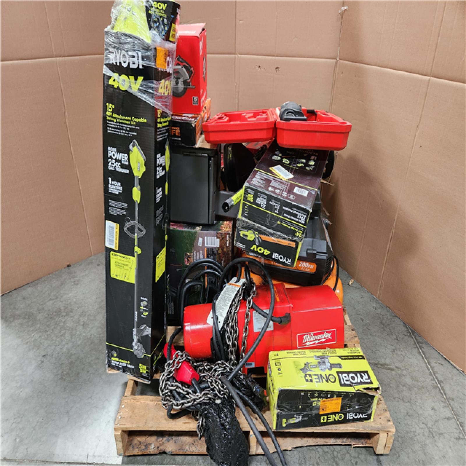CALIFORNIA  AS-IS TOOL PALLET