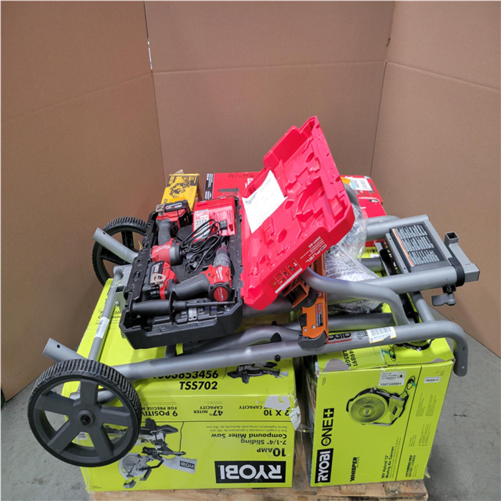 CALIFORNIA AS-IS TOOL PALLET