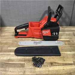 Houston Location AS-IS Milwaukee FUEL 16 in. 18V Lithium-Ion Brushless Battery Chainsaw (Tool-Only)