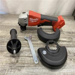 AS-IS Milwaukee 18V Lithium-Ion Brushless Cordless 4-1/2 in./5 in. Grinder w/Paddle Switch (Tool-Only)