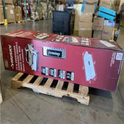 DALLAS LOCATION - Husky 71.36 in. Diamond Plate Aluminum Full Size Crossbed Truck Tool Box
