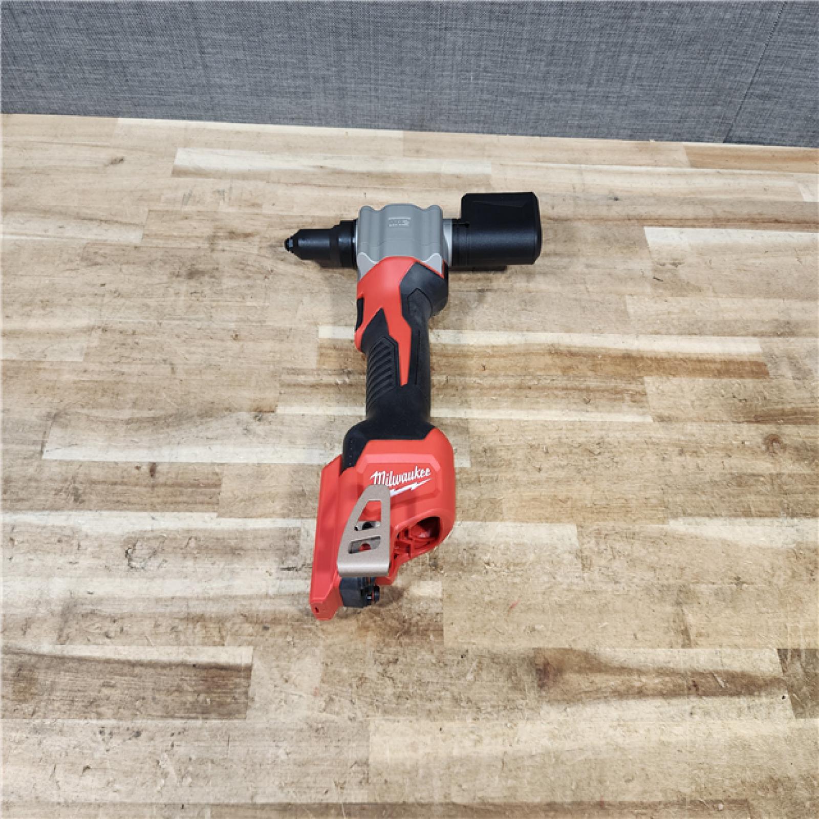 HOUSTON LOCATION - AS - IS Milwaukee 12-Volt Lithium-Ion Cordless Rivet Tool (Tool-Only)