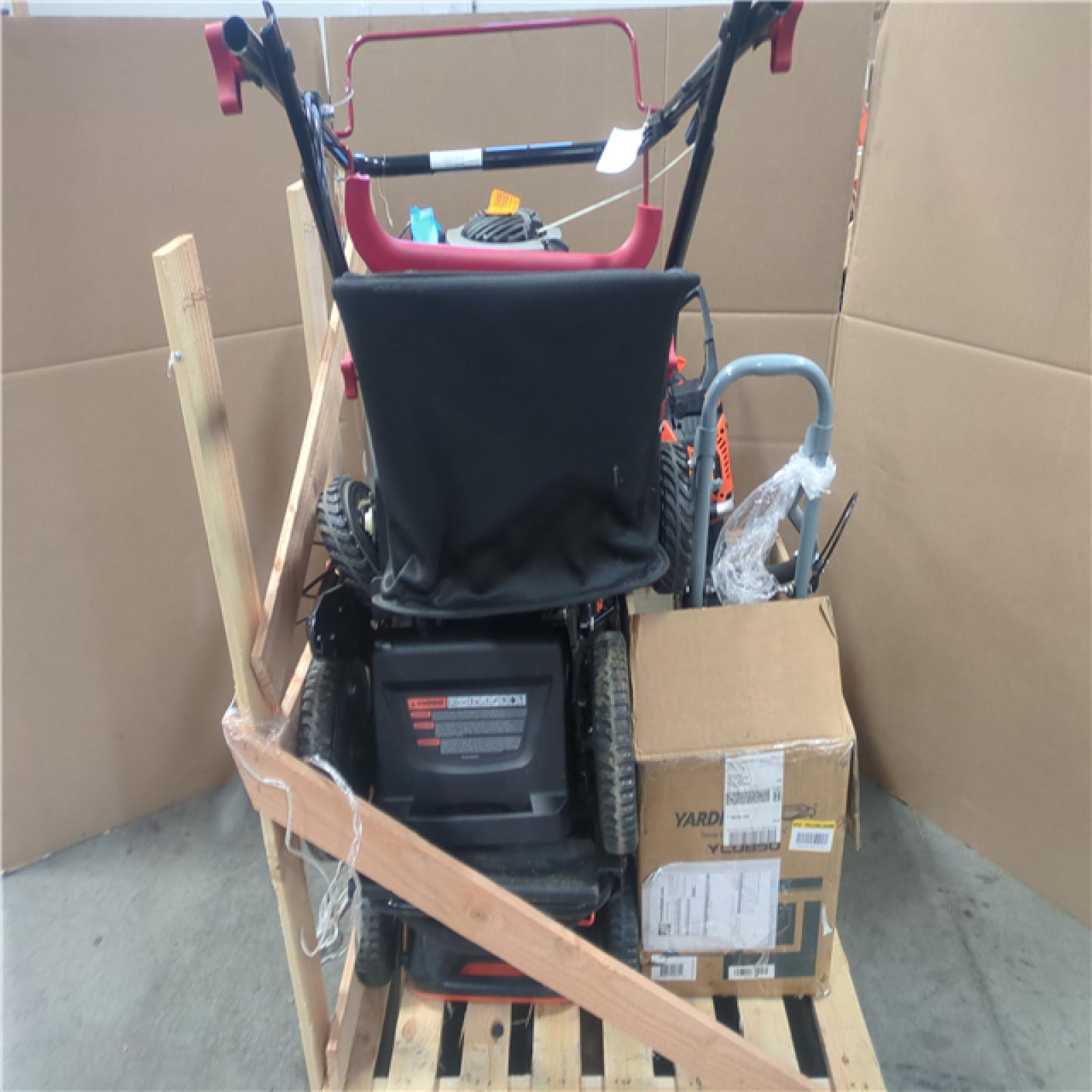 CALIFORNIA AS-IS OUTDOOR POWER EQUIPMENT