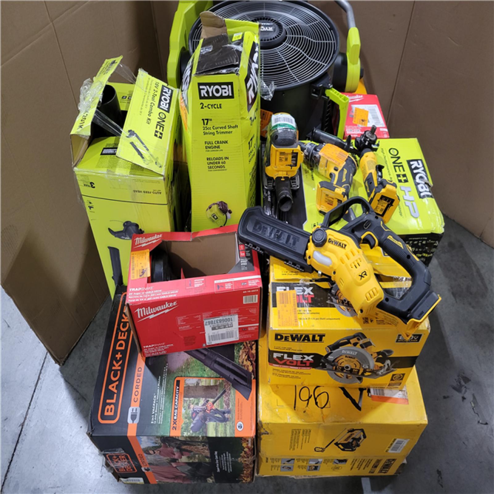 CALIFORNIA AS-IS TOOL PALLET