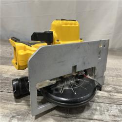 AS-IS DEWALT 20V MAX Cordless Brushless 6-1/2 in. Sidewinder Style Circular Saw (Tool Only)