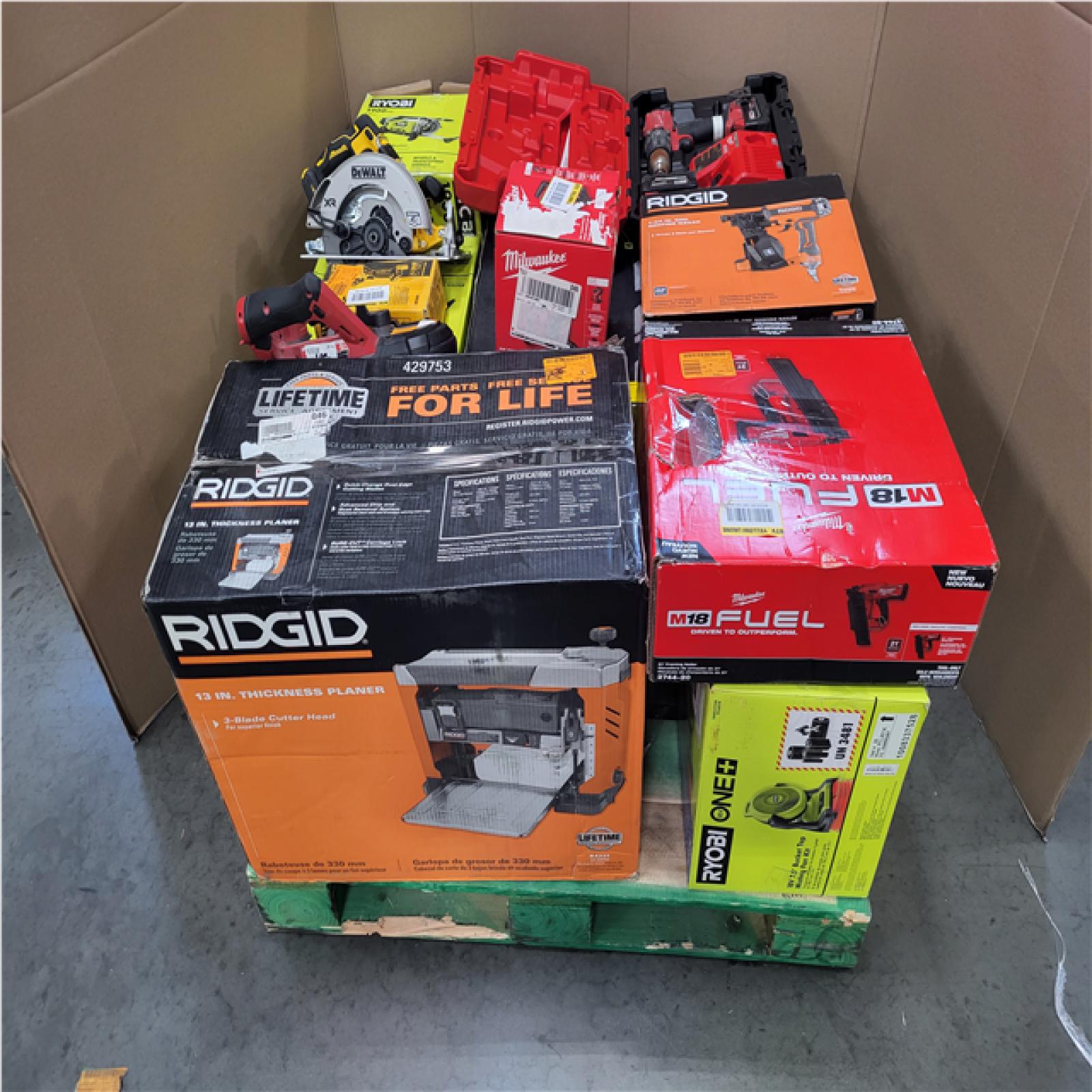 CALIFORNIA AS-IS TOOL PALLET