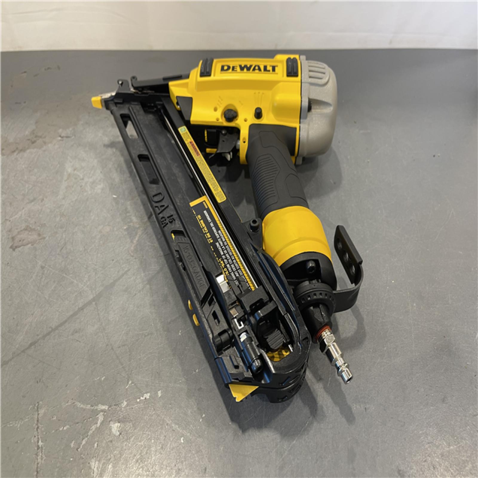AS-IS - Dewalt Pneumatic 15-Gauge DA Nailer