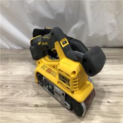 AS-IS DEWALT 20V MAX* XR Cordless Belt Sander (Tool-Only)