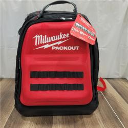 AS-IS VMilwaukee Packout Backpack - 15 3/4Inch L X 11 13/16Inch W X 15 3/4Inch H, Model 48-22-8301