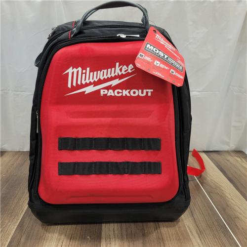 AS-IS VMilwaukee Packout Backpack - 15 3/4Inch L X 11 13/16Inch W X 15 3/4Inch H, Model 48-22-8301