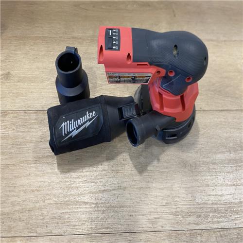 AS-IS Milwaukee 18V Lithium-Ion Brushless Cordless FUEL 5 in. Random Orbit Sander (Tool-Only)