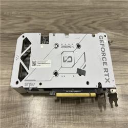 AS-IS ASUS Dual GeForce RTX™ 4060 Ti White OC Edition 8GB GDDR6