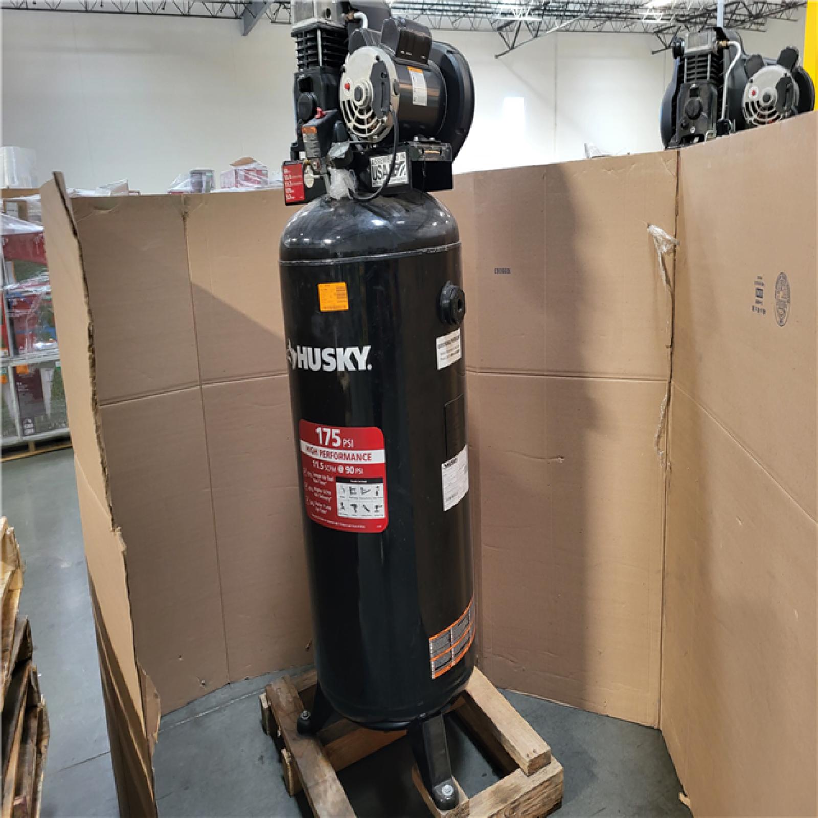 CALIFORNIA AS-IS HUSKY AIR COMPRESSOR