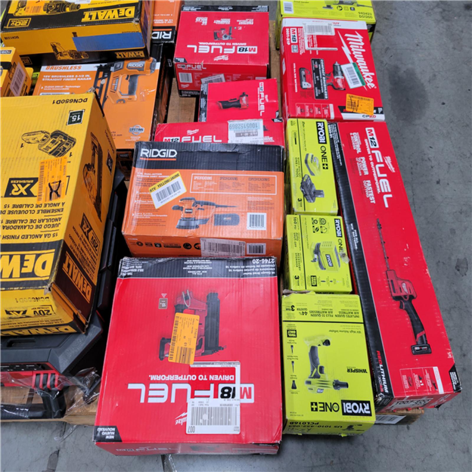 CALIFORNIA AS-IS TOOL PALLET