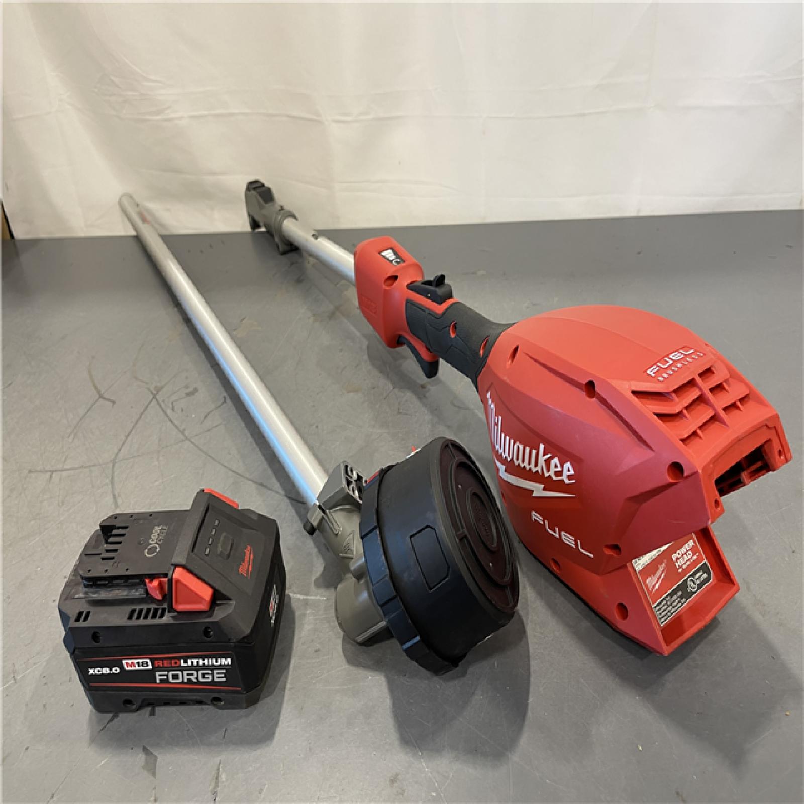 AS-IS - Milwaukee M18 FUEL 18V 16 in. Brushless Cordless Battery Powered String Trimmer Kit W/QUIK-LOK