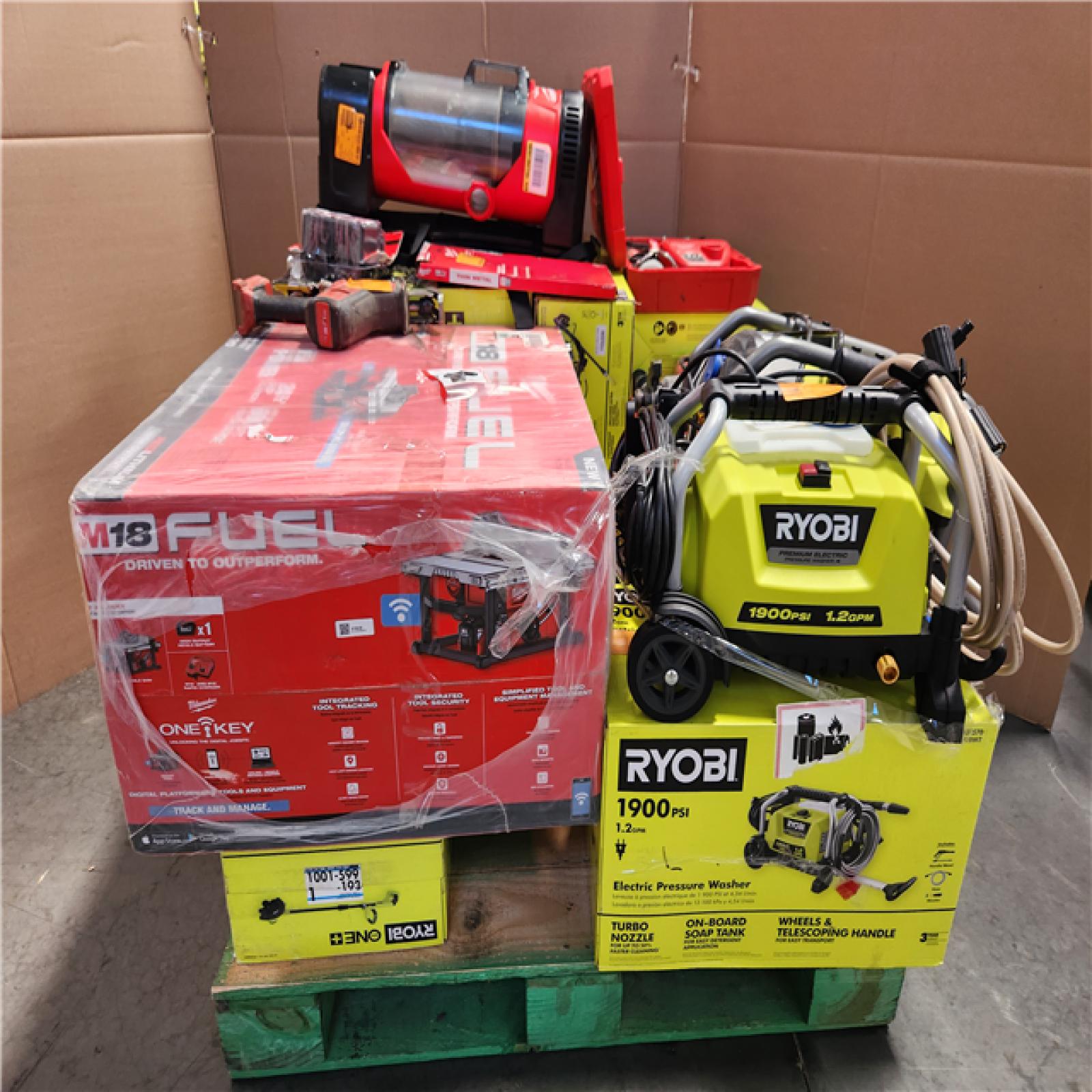CALIFORNIA AS-IS TOOL PALLET