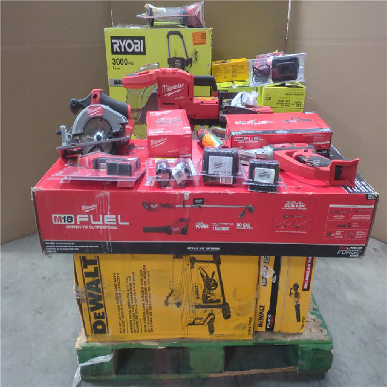 CALIFORNIA AS-IS TOOL PALLET
