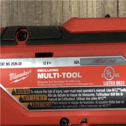 AS-IS Milwaukee FUEL 12V Lithium-Ion Cordless Oscillating Multi-Tool (Tool-Only)