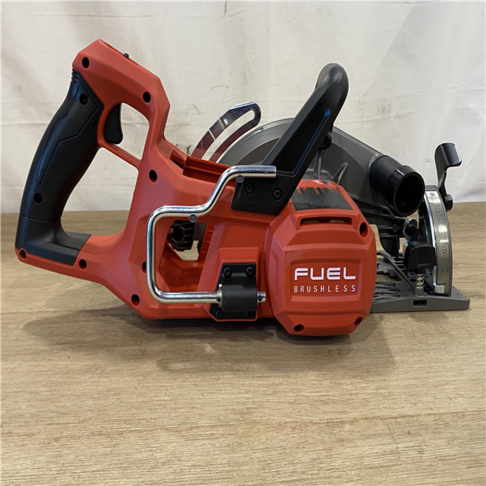 AS-IS Milwaukee FUEL 18V Lithium-Ion Cordless 7-1/4 in. Rear Handle Circular Saw (Tool-Only)