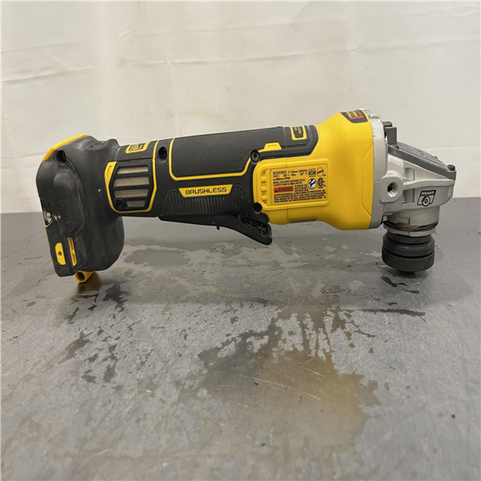 AS-IS - DeWalt 20V XR Cordless 4-1/2. in. to 5 in. Variable Speed Angle Grinder