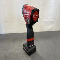 AS-IS - Milwaukee M12 FUEL 12V Li-Ion Brushless Cordless Stubby 3/8 in. Impact Wrench Kit