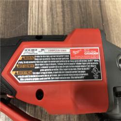 AS-IS Milwaukee FUEL 18V Lithium-Ion Brushless Cordless 4-1/2 in./5 in. Grinder w/Paddle Switch (Tool-Only)