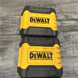 AS-IS DEWALT FLEXVOLT 20V/60V MAX Lithium-Ion 6.0Ah Battery Pack (2 Pack)