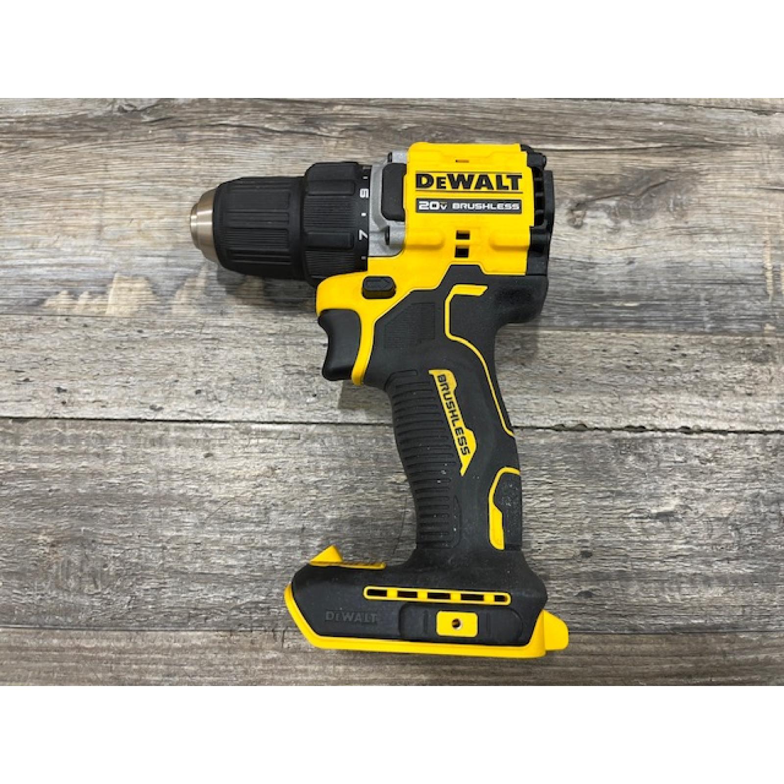 AS-IS DEWALT Atomic 20V Lithium-Ion Cordless Compact 1/2 in. Drill/Driver Kit