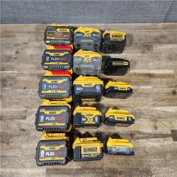 HOUSTON LOCATION - AS-IS DEWALT BATTERY PACK QTY - 15