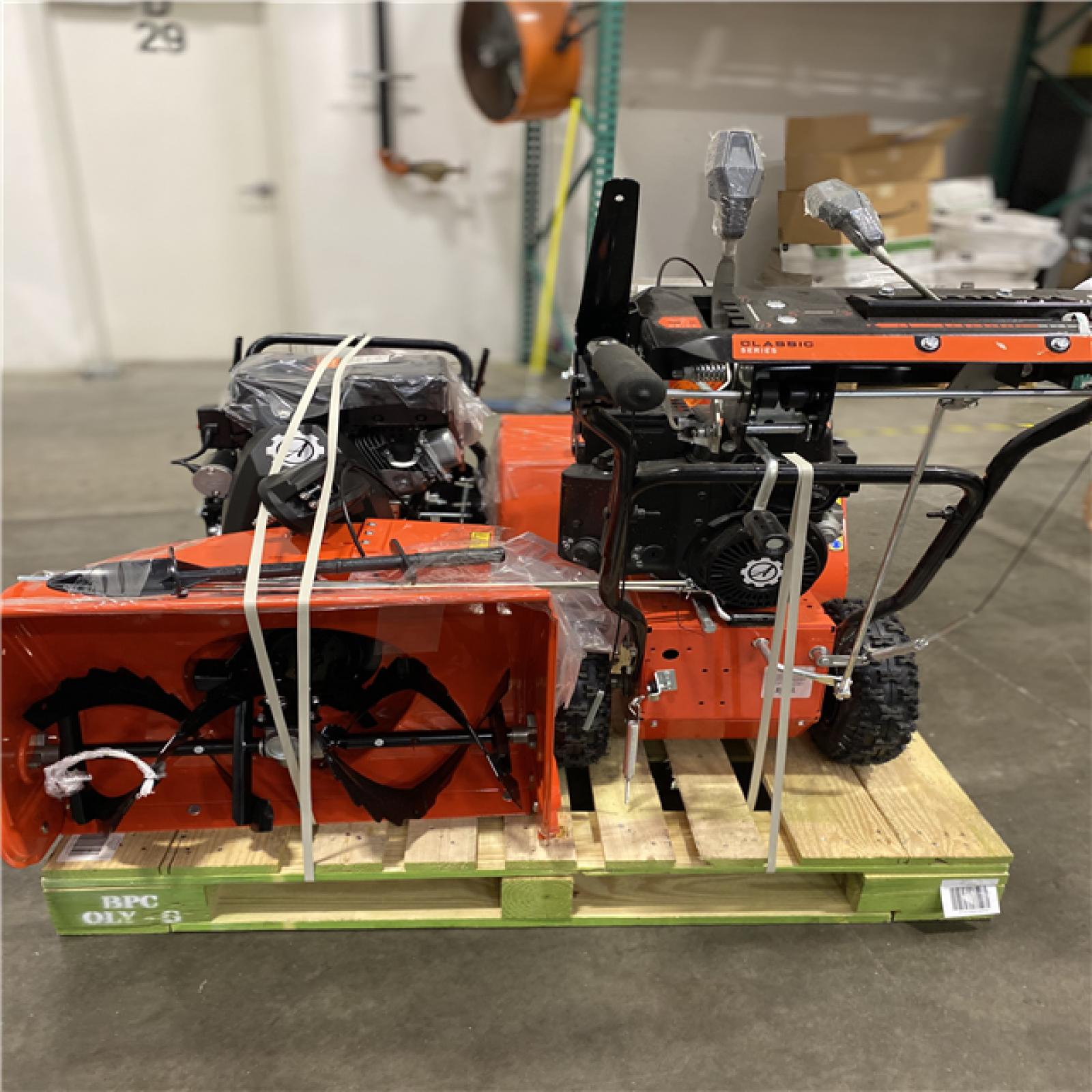Dallas Location - As-Is Ariens Classic 24 in.Gas Snow Blower(Lot Of 2)